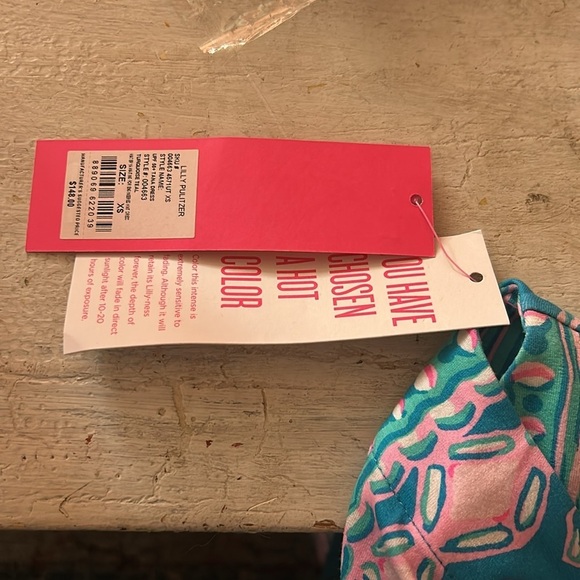 NWT Lily Pulitzer Tana Dress UPF 50 T Shirt Dress Vacation Beach Cruise Coastal - Picture 8 of 10